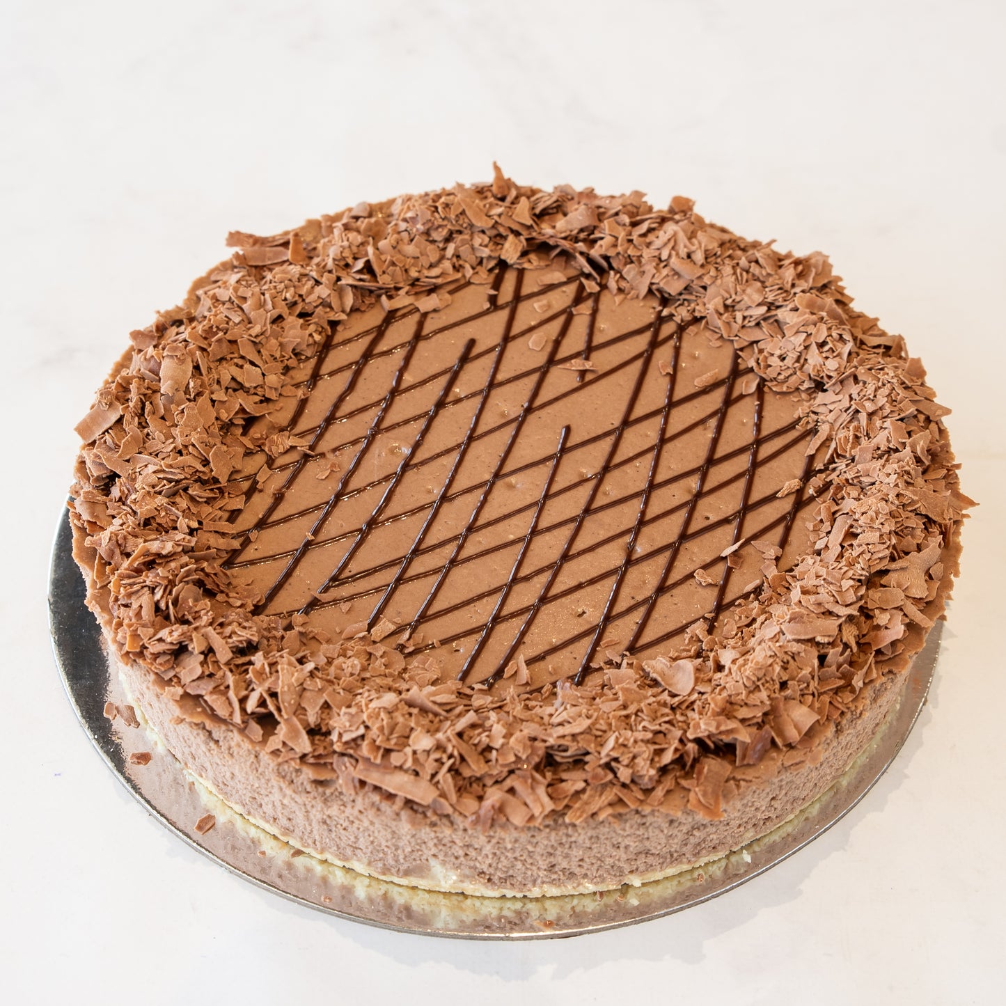 Choc Baked Cheesecake