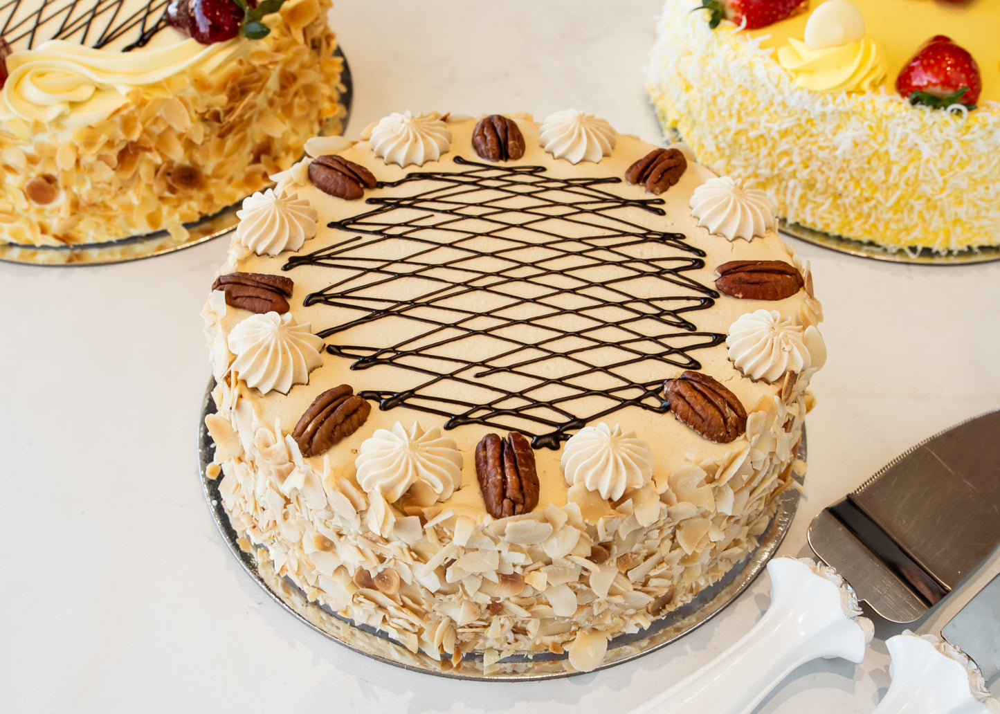 Coffee & Walnut Torte