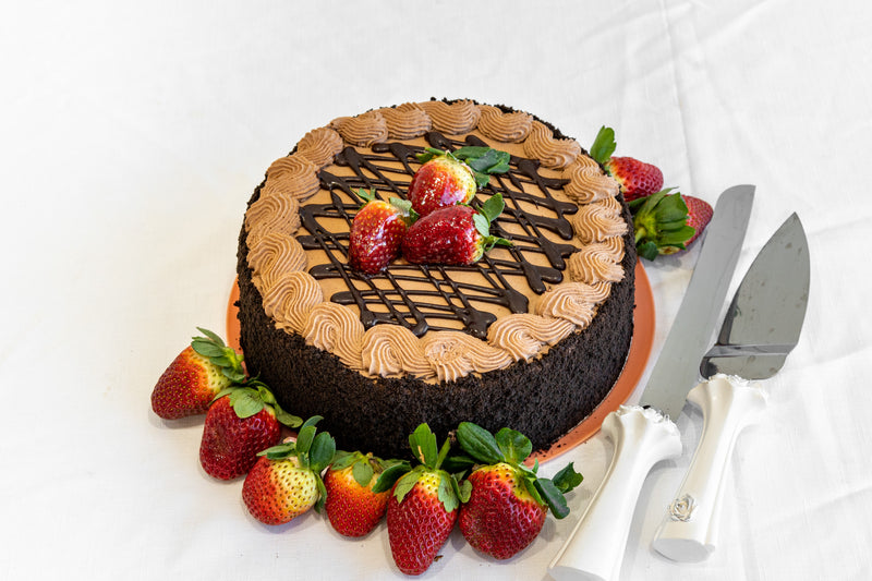 Choc Strawberry Torte